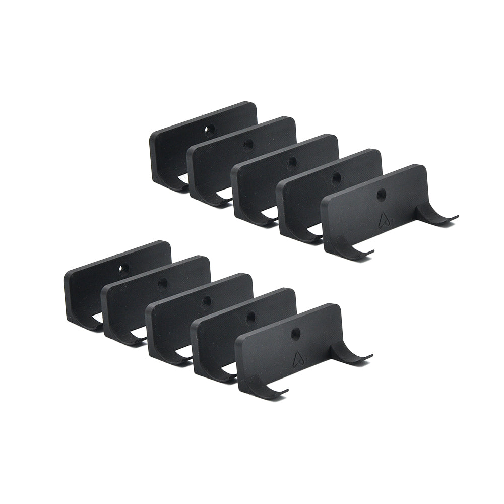 Set 10x Universele Muurbeugel voor LEGO® Speed Champions Auto's | Wandmontage voor Speed Champions