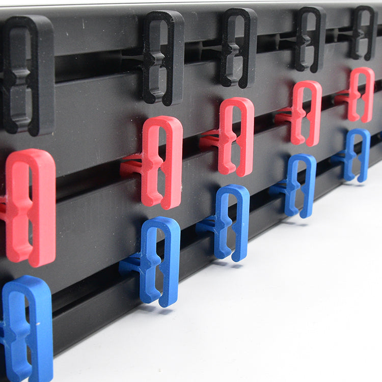 Platte Kabelmanagement Clips voor Sim Rig | Extrusieprofiel 4040 / 4080 / 8020 | Sim Racing Accessoires