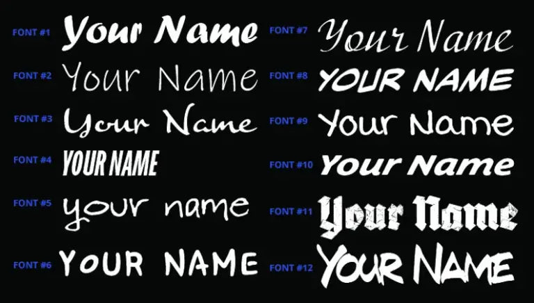 Custom Gepersonaliseerde Naam Sticker