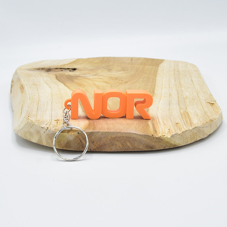 Lando Norris F1 Coureur Sleutelhanger