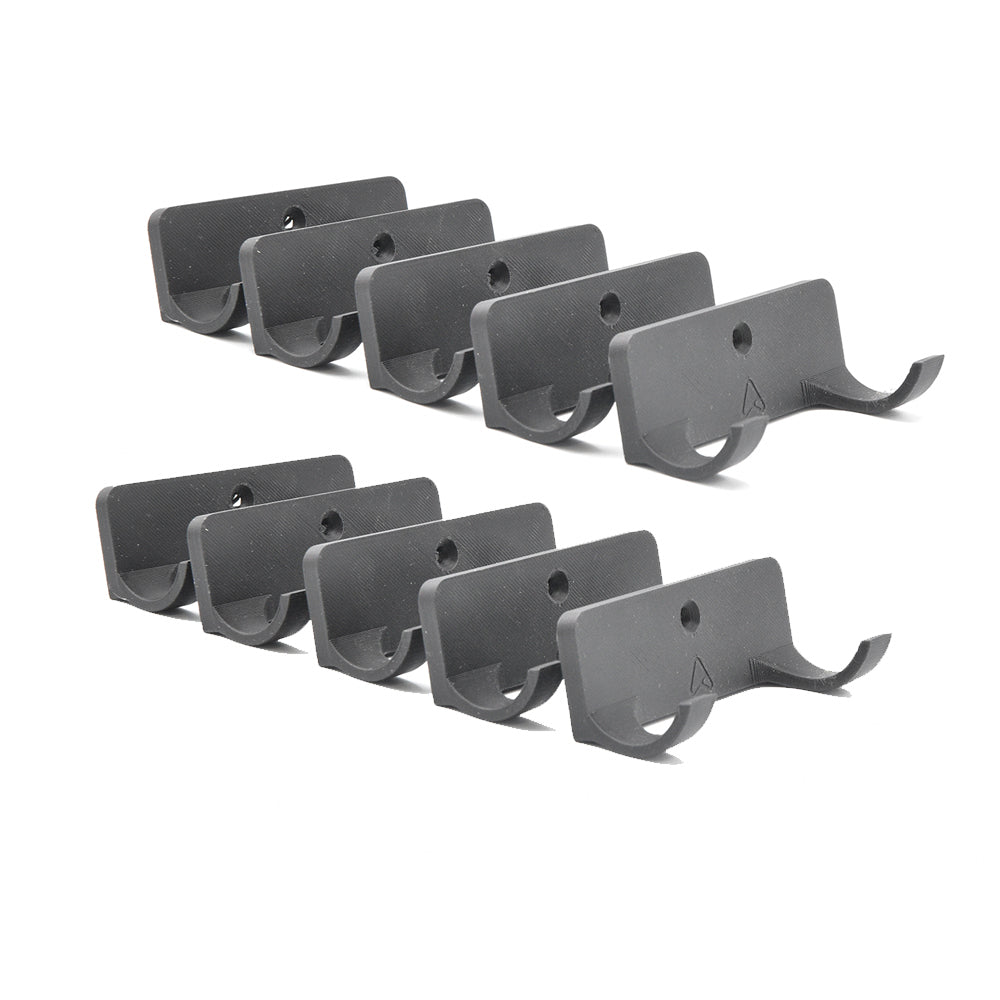 Set 10x Muurbeugel voor LEGO® Speed Champions Auto's | Wandmontage voor F1 Auto's