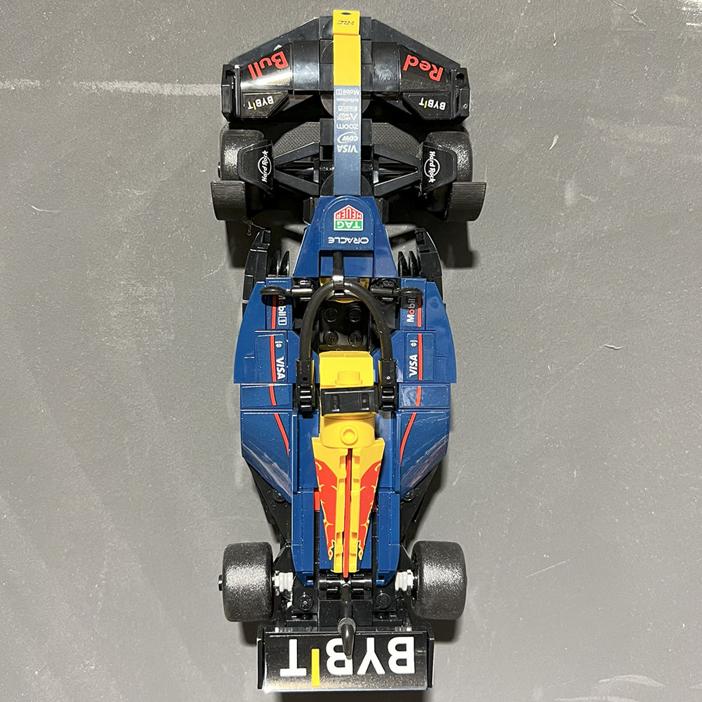 Set 10x Muurbeugel voor LEGO® Speed Champions Auto's | Wandmontage voor F1 Auto's