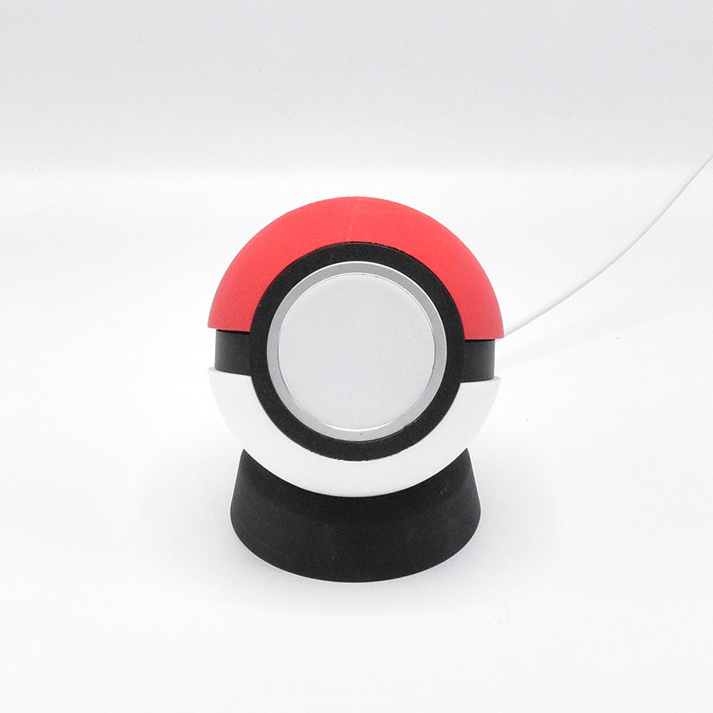 Pokéball MagSafe Telefoon Opladerhouder | Decoratie, Cosplay of Cadeau | 3D Geprint | Pokémon Pokéball