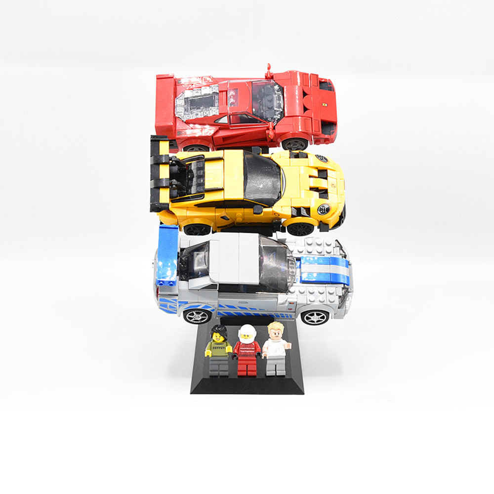 Universele Display Standaard voor 3x LEGO® Speed Champions Auto's