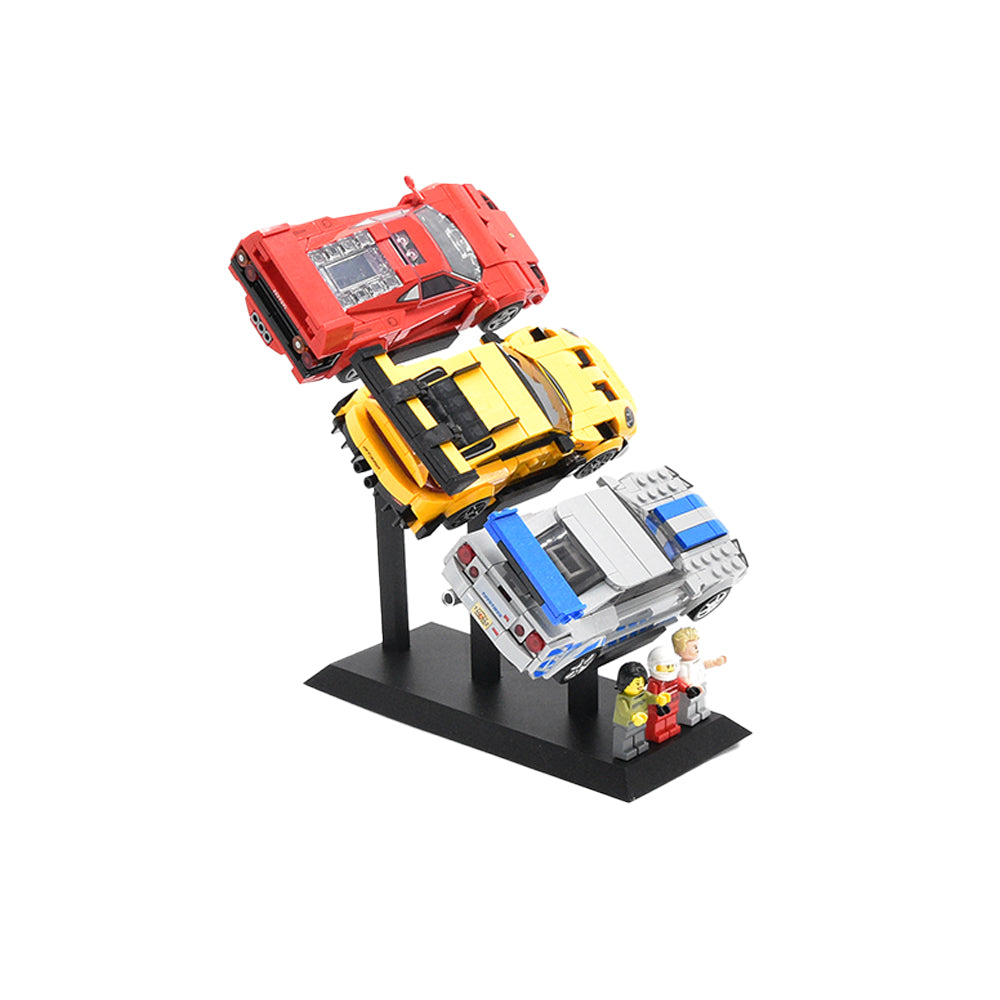 Universele Display Standaard voor 3x LEGO® Speed Champions Auto's