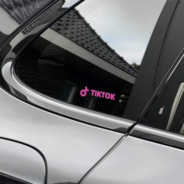 Gepersonaliseerde TikTok Social Media Sticker