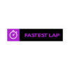 F1 / Formule 1 - "Fastest Lap" - Vinyl Waterproof Sticker