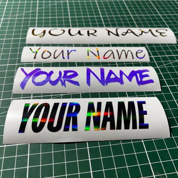 Custom Gepersonaliseerde Naam Stickers