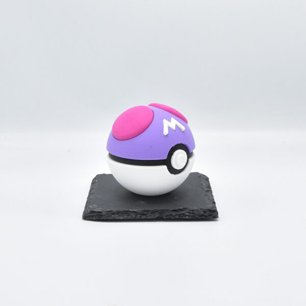 Pokémon Master Ball Pokeball | Decoratie, Cosplay of Cadeau | 3D Geprint | Poke Ball