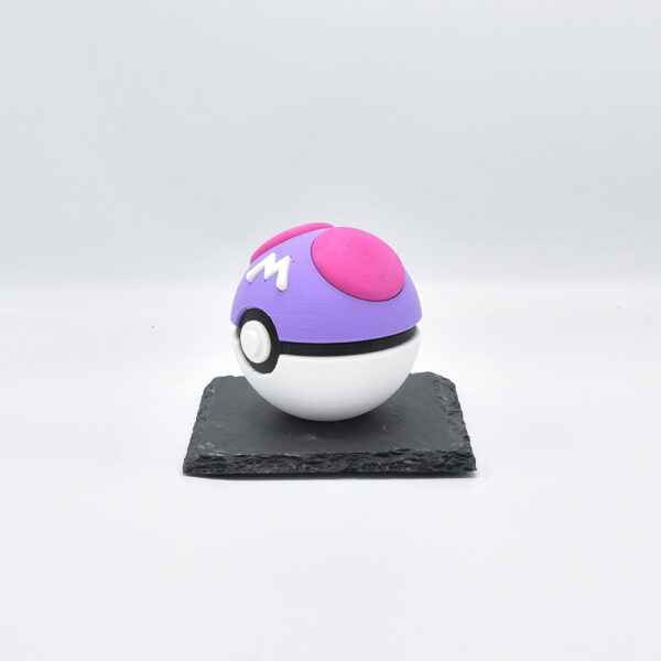 Pokémon Master Ball Pokeball | Decoratie, Cosplay of Cadeau | 3D Geprint | Poke Ball