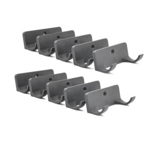 Set 10x Muurbeugel voor LEGO® F1 Speed Champions Auto's | Wandmontage voor F1 Auto's | Display - Houder - Beugel - Standaard