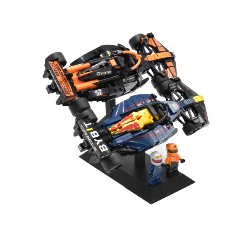 Display Standaard voor 2x LEGO® F1 Speed Champions Auto's | Display - Houder - Beugel - Standaard