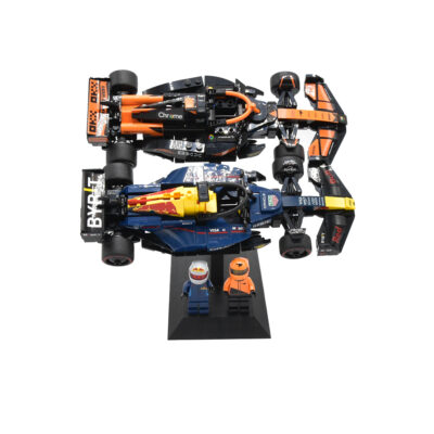 Display Standaard voor 2x LEGO® F1 Speed Champions Auto's | Display - Houder - Beugel - Standaard