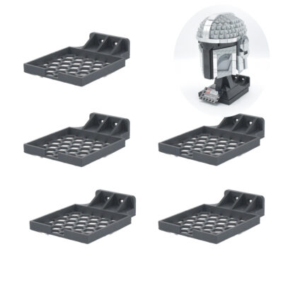 Set 5x Muurbeugel voor LEGO® Star Wars™ Helmen  | Display - Houder - Beugel - Standaard