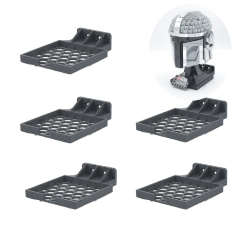 Set 5x Muurbeugel voor LEGO® Star Wars™ Helmen  | Display - Houder - Beugel - Standaard
