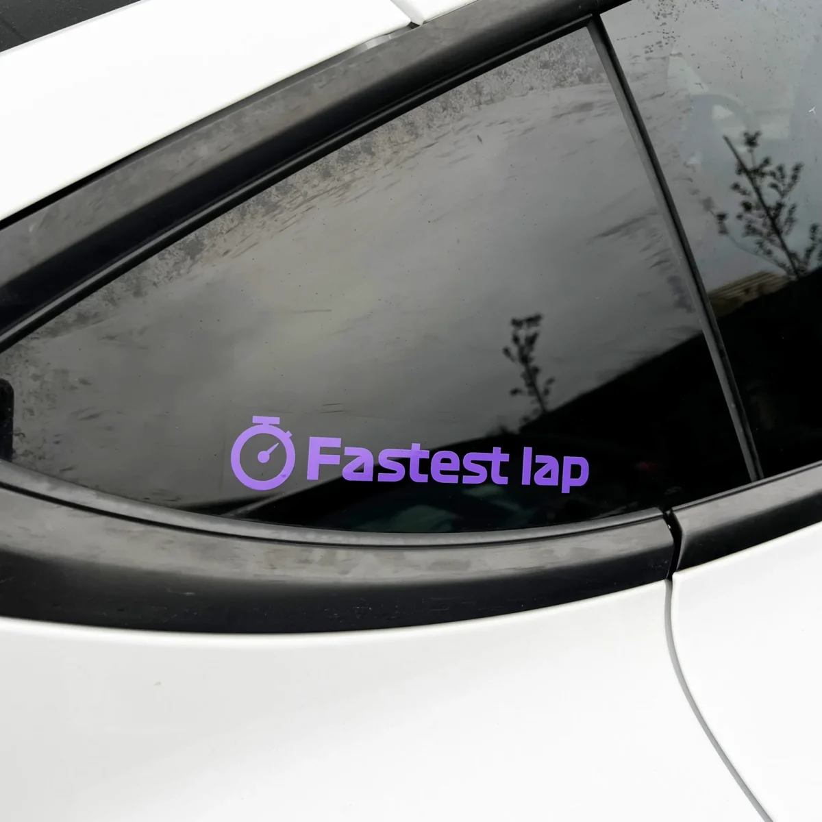 fastest-lap-car-3-2-scaled-1_1 F1 / Formule 1 - "Fastest Lap" - Vinyl Waterproof Sticker | Auto, Fiets, Motor, Laptop Sticker | 18x3cm