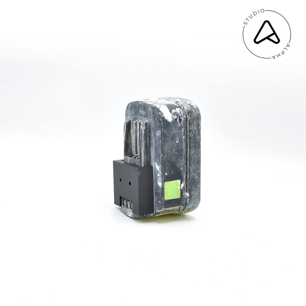 festool-18v-accu-battery-mount_1 Batterij/Accu Bevestiging Beugel voor Festool 18V Batterij/Accu | Wandhouder | Accuhouder | Eenvoudige Montage aan Muur