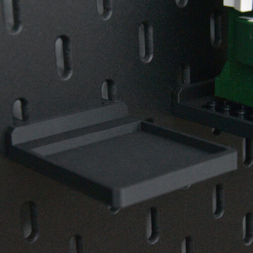 Set 5x IKEA Skadis Beugel voor LEGO® BrickHeadz | Display - Houder - Beugel - Standaard
