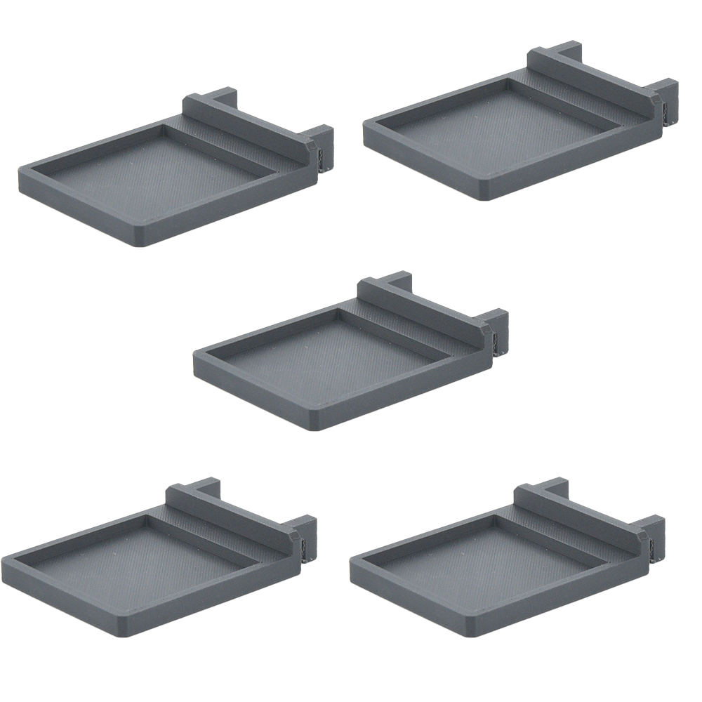 Set 5x IKEA Skadis Beugel voor LEGO® BrickHeadz | Display - Houder - Beugel - Standaard