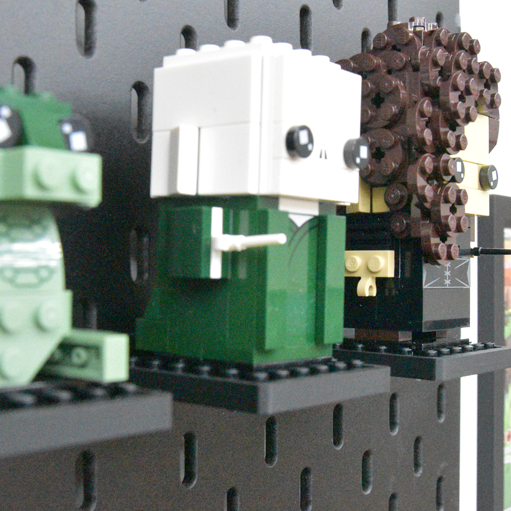 IKEA Skadis Beugel voor LEGO® BrickHeadz | Display - Houder - Beugel - Standaard