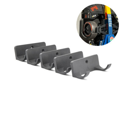 studioalpha-lego-speedchampions-muur-mount-5-pack-with Set 5x Muurbeugel voor LEGO® F1 Speed Champions Auto's | Wandmontage voor F1 Auto's | Display - Houder - Beugel - Standaard