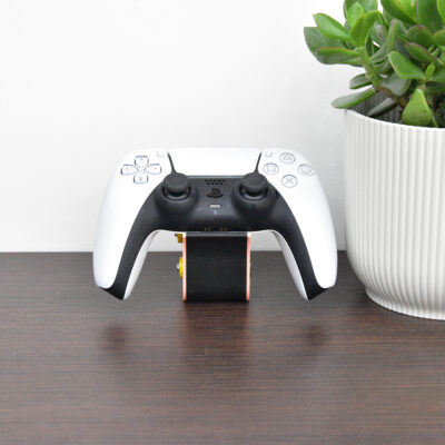 Universele Controller Houder met Batterijhouder – Stijlvolle Bureau Stand voor Xbox & PlayStation Controllers