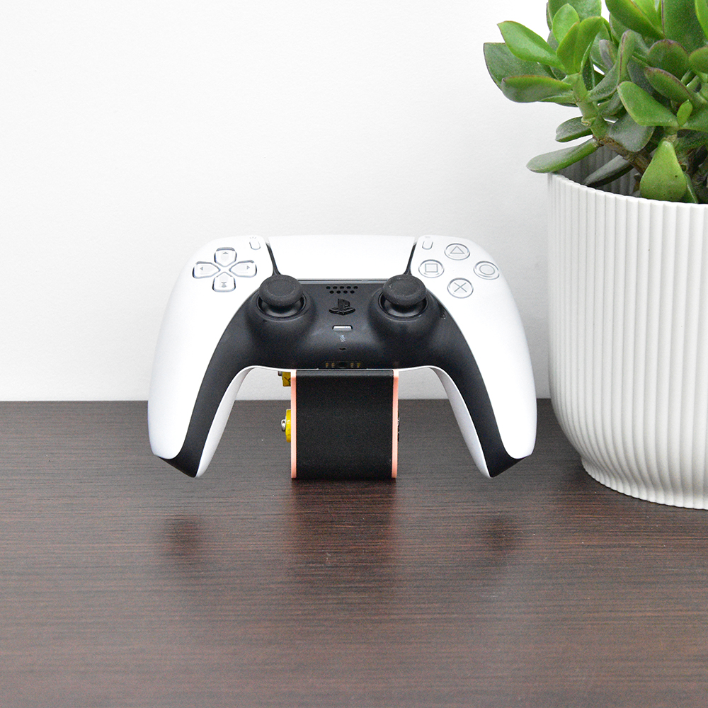 Universele Controller Houder met Batterijhouder – Stijlvolle Bureau Stand voor Xbox & PlayStation Controllers