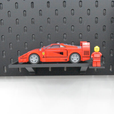 Horizontale IKEA Skadis Display voor LEGO® Speed Champions  | Display - Houder - Beugel - Standaard