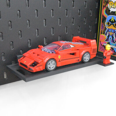 Horizontale IKEA Skadis Display voor LEGO® Speed Champions  | Display - Houder - Beugel - Standaard