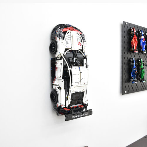 Muurbeugel voor LEGO® Technic Porsche 911 RSR (42096) | Display - Houder - Beugel - Standaard