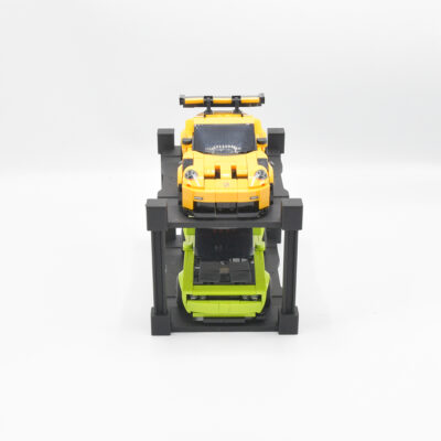 Modulaire Garage 2x voor LEGO® Speed Champions Auto's | Display - Houder - Beugel - Standaard