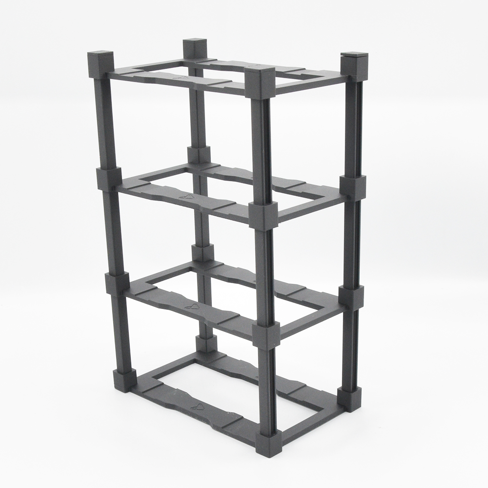 Modulaire Garage 4x voor LEGO® Speed Champions Auto's | Display - Houder - Beugel - Standaard