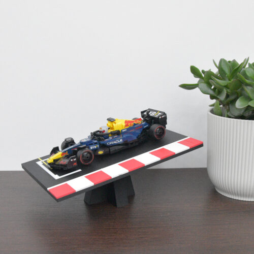 Display Standaard voor LEGO® F1 Speed Champions Auto | Grid / Startopstelling F1 Auto Houder | Display - Houder - Beugel - Standaard
