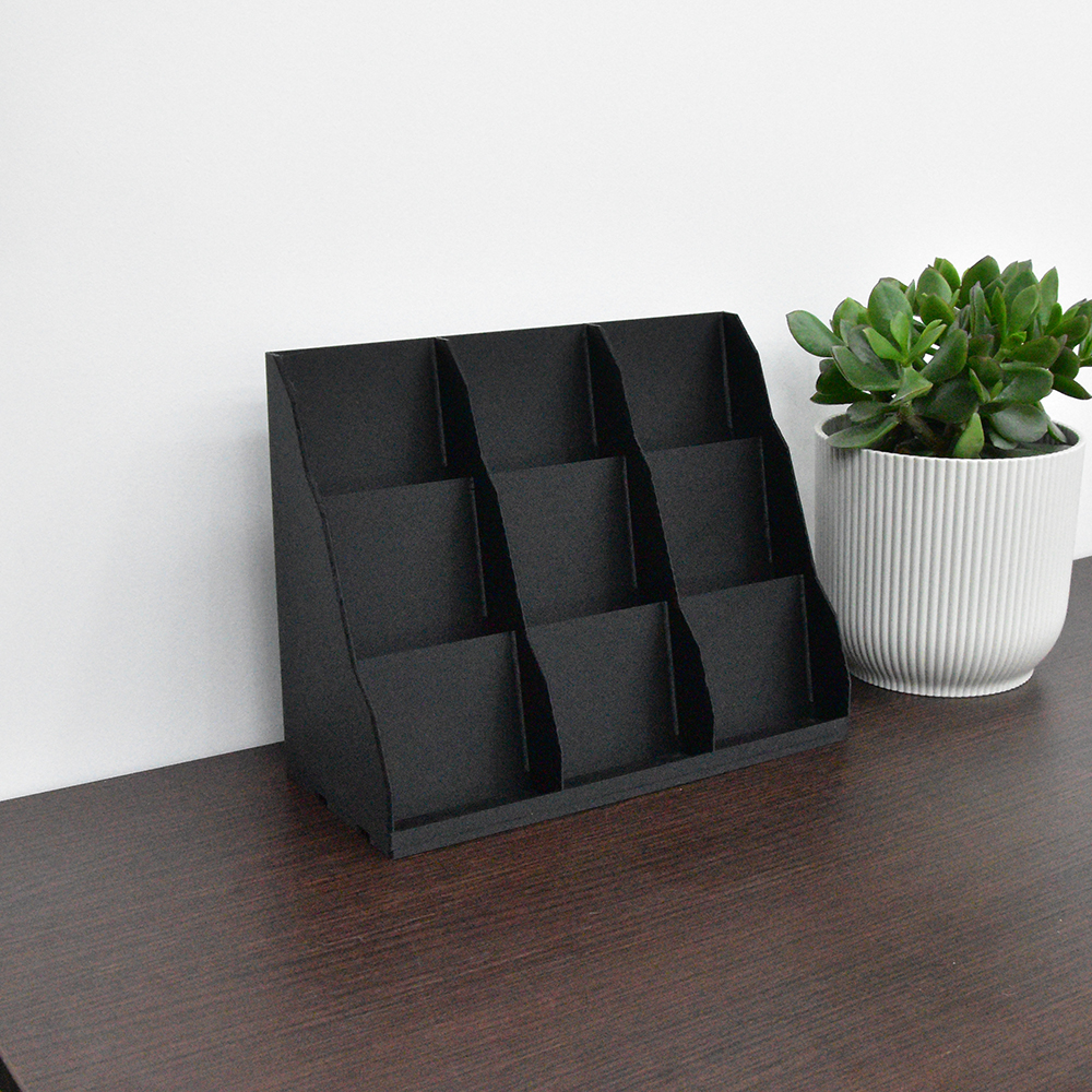 1x Modulaire TCG Kaarten Display – 9-Vaks Houder voor Pokémon, Booster Packs & Toploaders