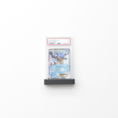 Muurbeugel / Muurhouder voor PSA & Becket Slabs | Monteren via Schroefgat of Dubbelzijdig Tape | TCG / Pokemon