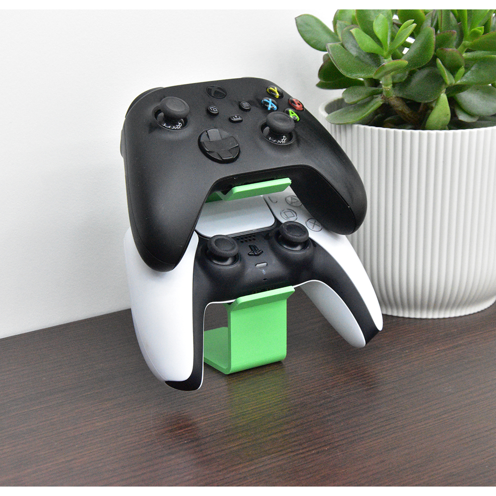 Duo Controller Houder – Stijlvolle Stand voor 2 Xbox & PlayStation Controllers