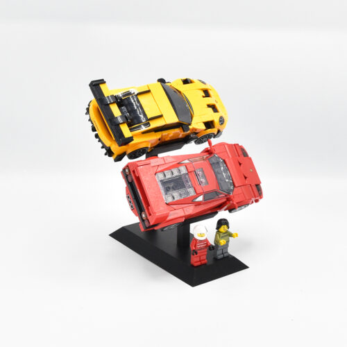 studioalpha-universele-speed-champions-lego-beugel-auto-4 Universele Display Standaard voor 2x LEGO® Speed Champions Auto's | Display - Houder - Beugel - Standaard