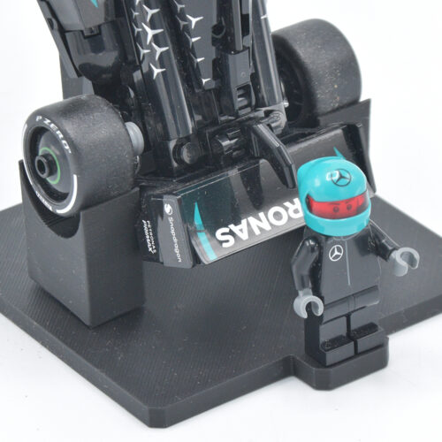 Verticale Display Stand voor LEGO® F1 Speed Champions | Display - Houder - Beugel - Standaard