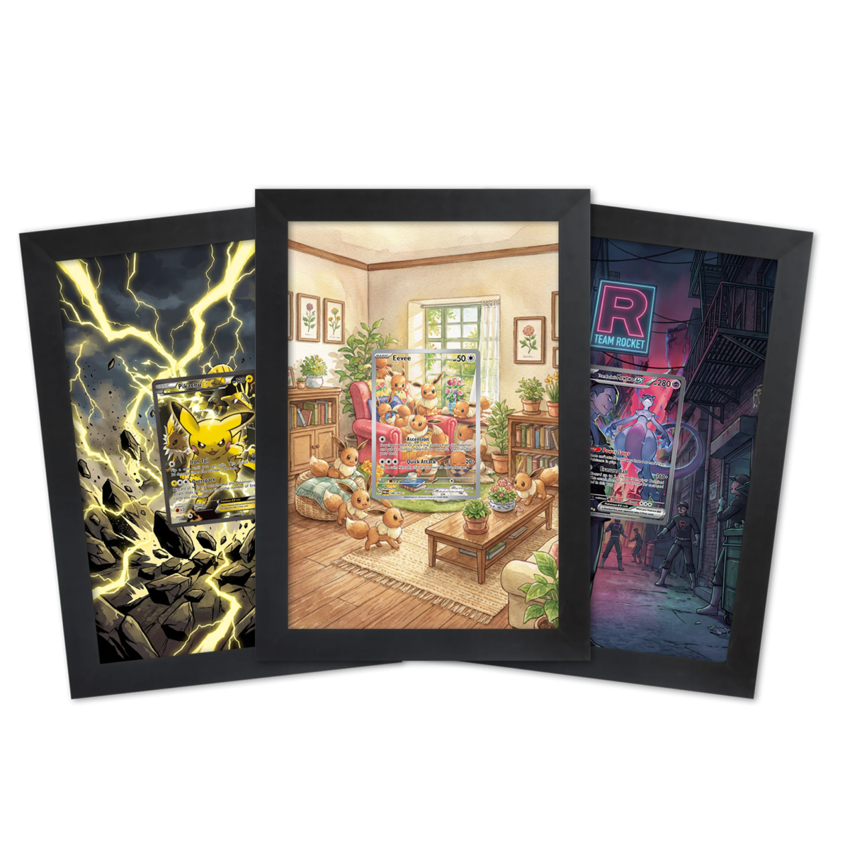 OP MAAT - Extended Artwork Display Frame | 18x24cm | Frame voor Raw (Sleeved of Toploaders) & PSA Slabs