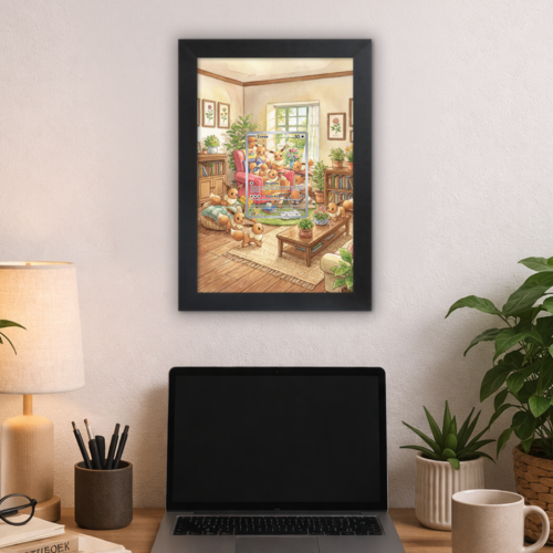 Eevee #188 - Twilight Masquerade Extended Artwork Display Frame | 18x24cm | Frame voor Raw (Sleeved of Toploaders) & PSA Slabs