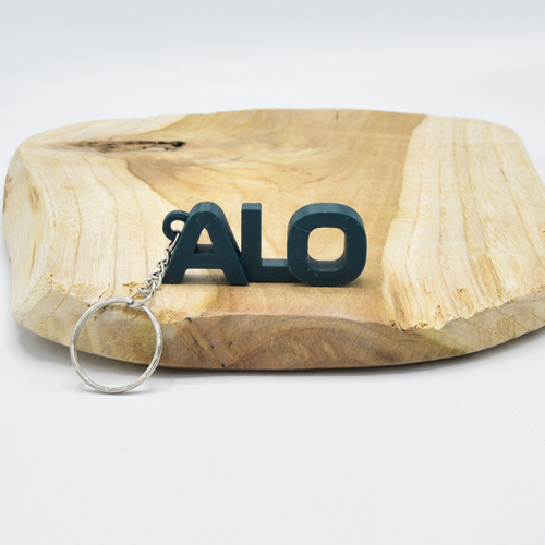 alo Fernando Alonso F1 Coureur Sleutelhanger