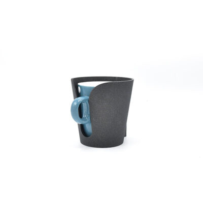 cupholder-v2-3 Bekerhouder / Drinkhouder voor Sim Rig – Breed model met Extrusieprofiel Bevestiging