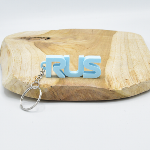 rus George Russel F1 Coureur Sleutelhanger