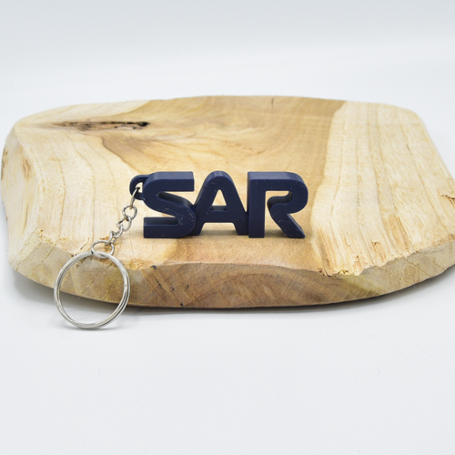 sar Logan Sargeant F1 Coureur Sleutelhanger