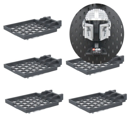 studioalpha-5-pack-ikea-skadis-lego-star-wars-helmet-1 Set 5x IKEA Skadis Beugel voor LEGO® Star Wars™ Helmen | Display - Houder - Beugel - Standaard