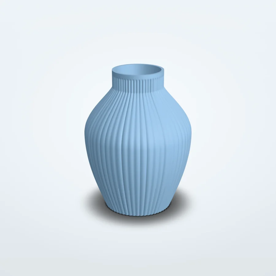 Gemberpot vaas met textuur, 20 tot 30 cm – Huomen