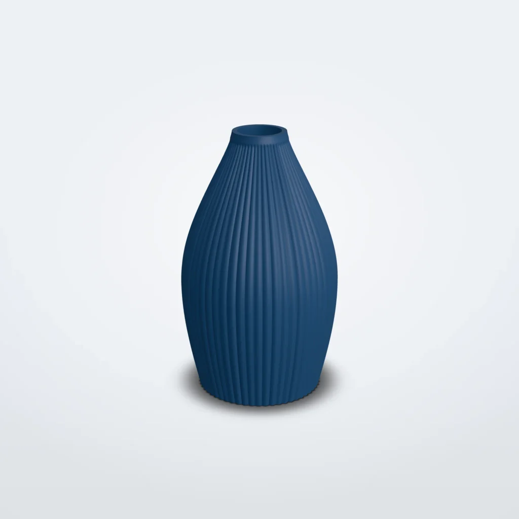 Druppelvormige vaas met textuur, 20 tot 30 cm – Huuru