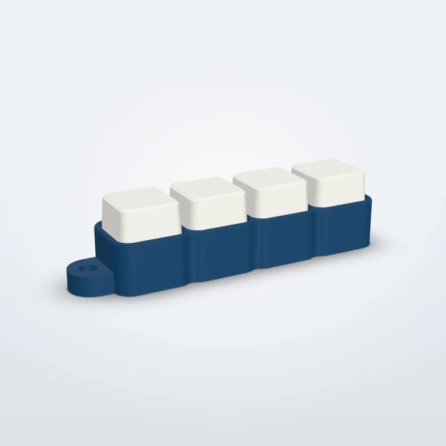 Fidget clicker als toetsenblok – 1 tot 12 toetsen